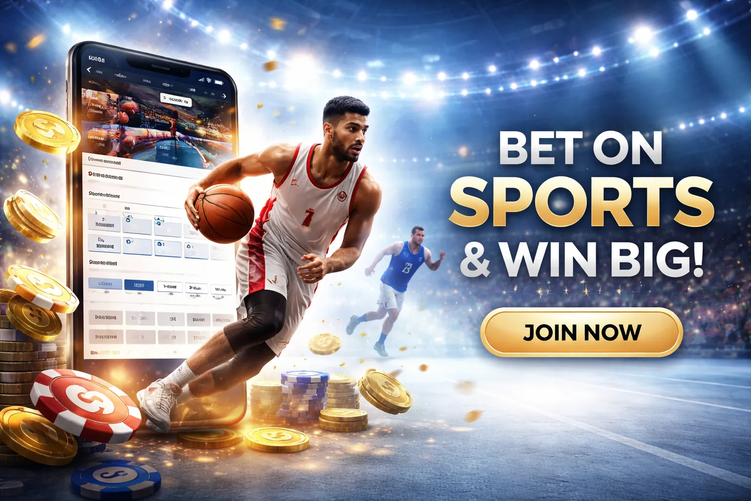 Giao diện ứng dụng Bet trên điện thoại, sẵn sàng tải về